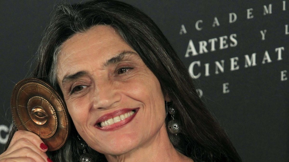 Ángela Molina recibe la Medalla de Oro de la Academia de Cine