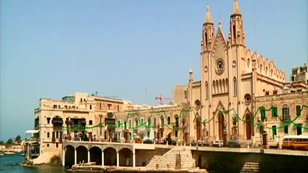 En Malta son muy católicos... ¡iglesias por todas partes!