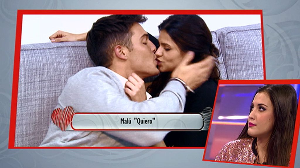 Marina: "Me ha dado un pedazo de beso que me ha encantado"