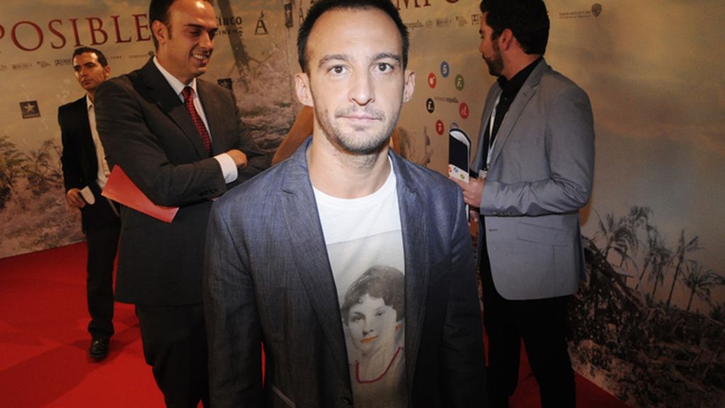El oscarizado Alejandro Amenábar quiso apoyar con su presencia a su amigo y compañero J. A. Bayona