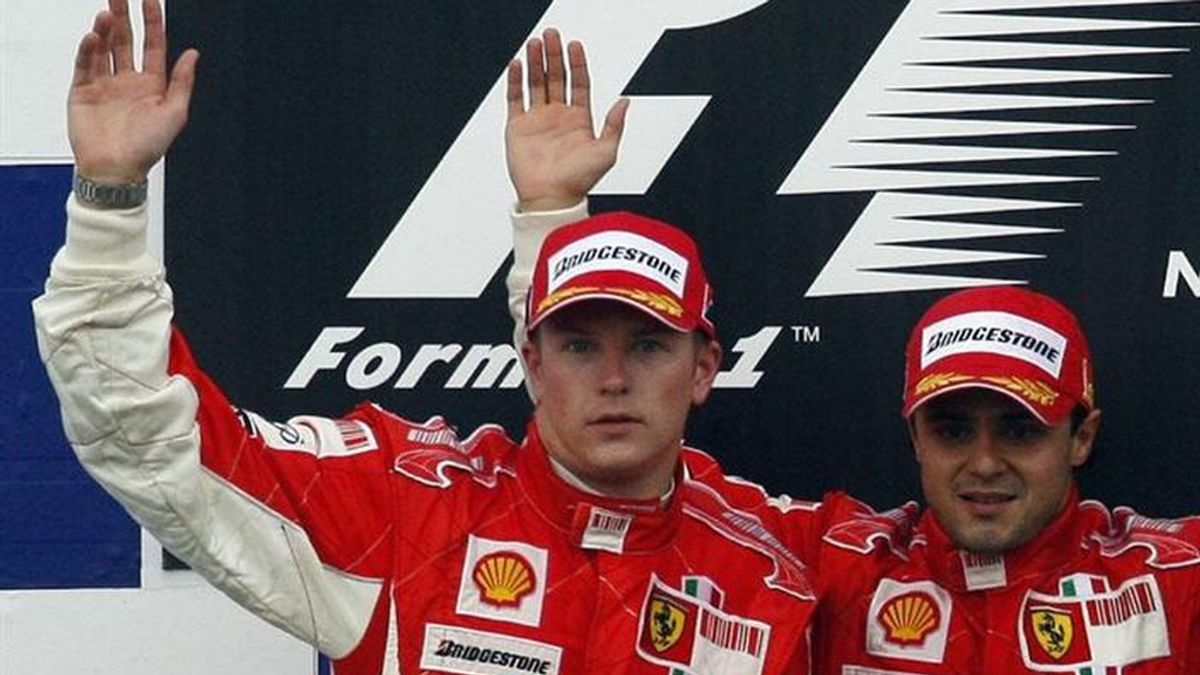 Kimi Raikkonen durante su anterior etapa en Ferrari