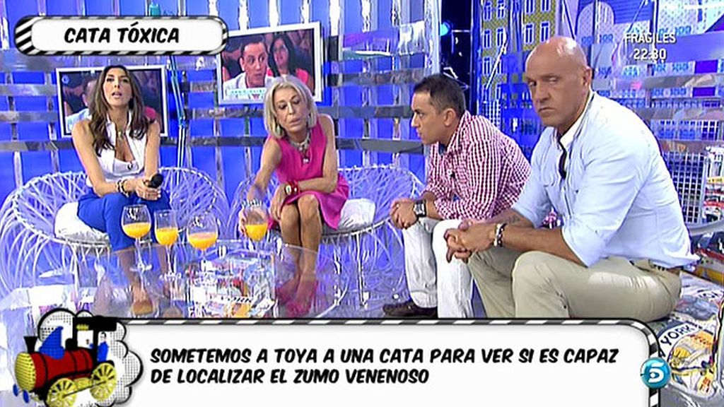 El programa recrea la historia de Toya
