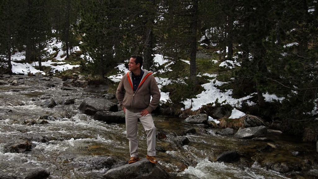 El actor Jorge Sanz ha elegido los parajes del Valle de Arán