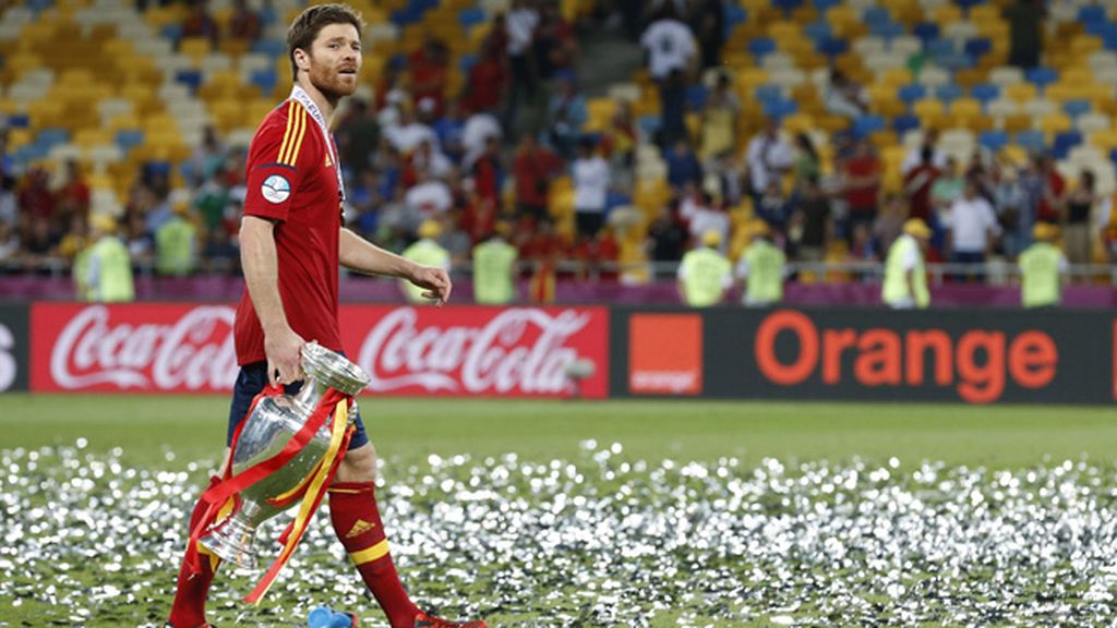 Xabi Alonso deja la selección tras 114 partidos, 2 Eurocopas y un Mundial