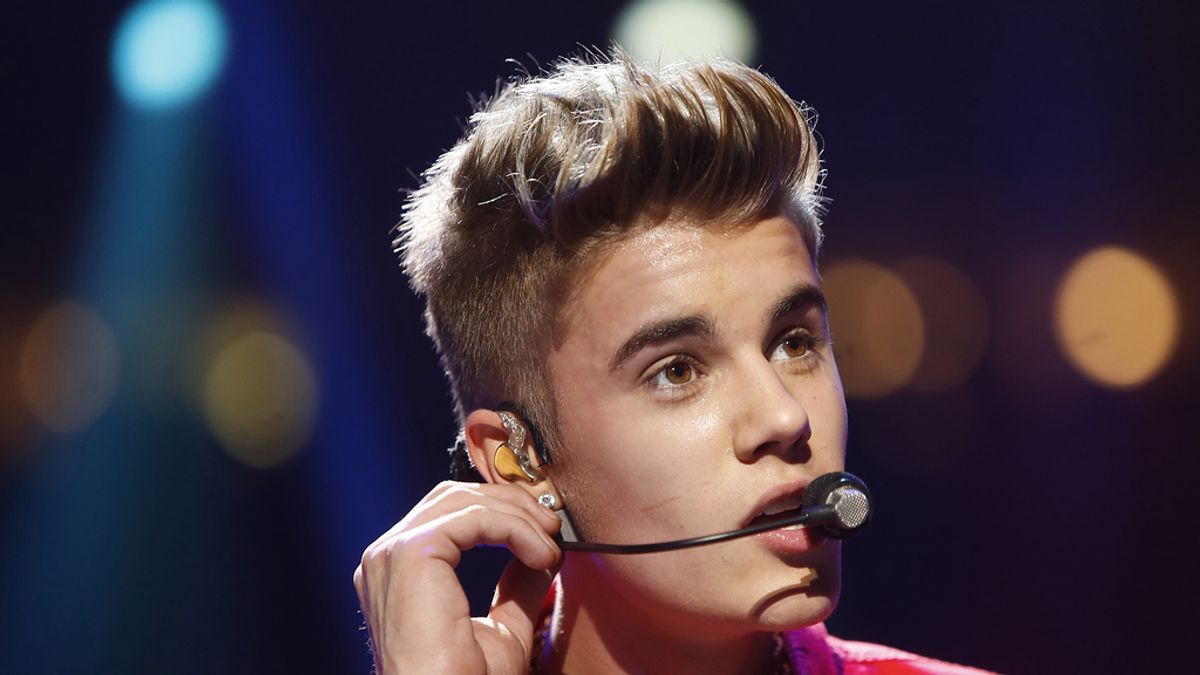 Justin Bieber actúa en el 'Jingle Ball'