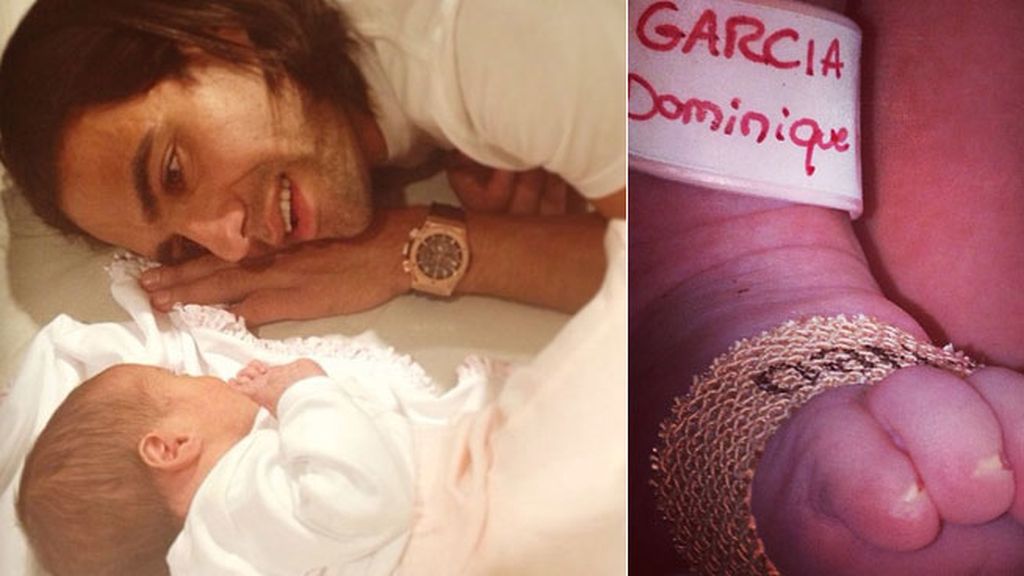 Radamel Falcao, un orgulloso padre primerizo