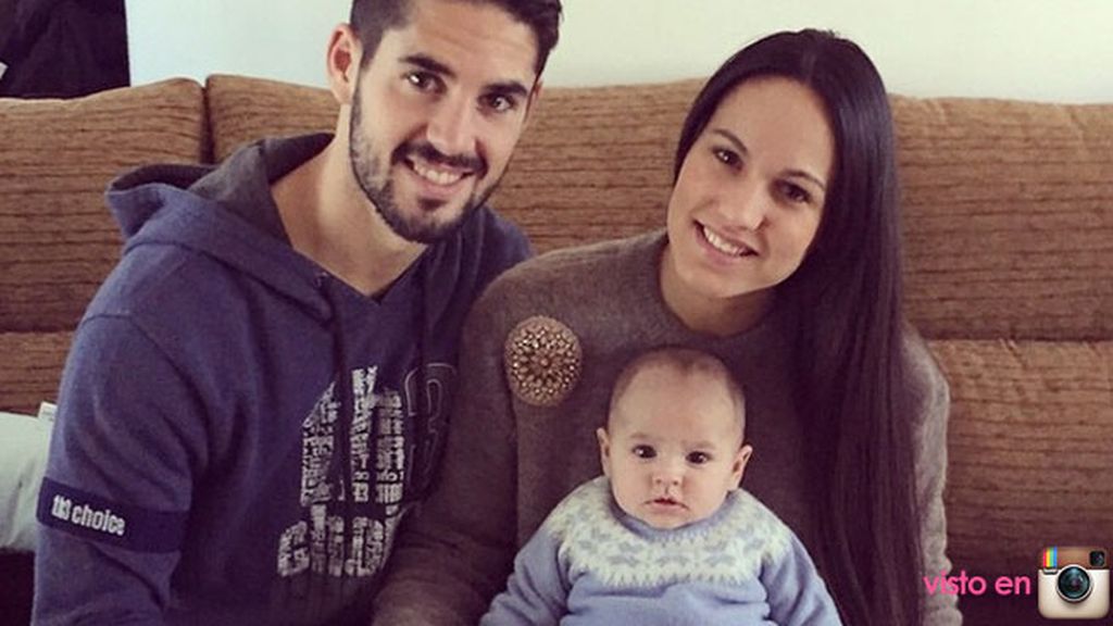 Isco Jr, un nuevo protagonista de las redes sociales (al menos de las de sus padres)