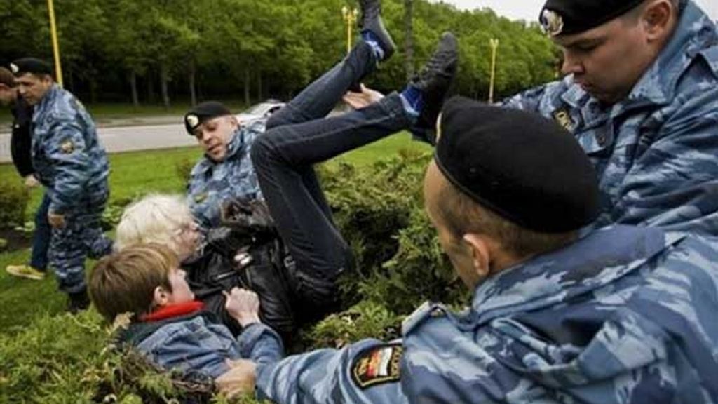 Represión en Moscú