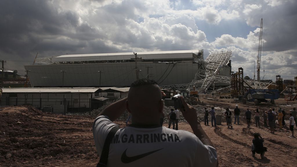 Dos muertos en las obras del estadio Arena de Sao Paulo