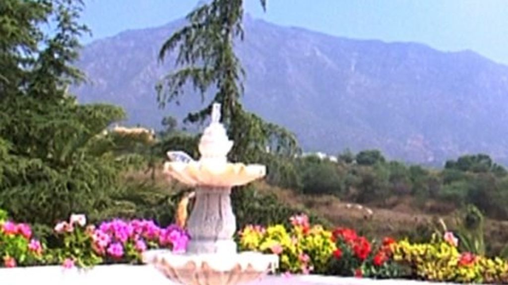Carmen Lomana nos enseña la terraza de su casa de Marbella