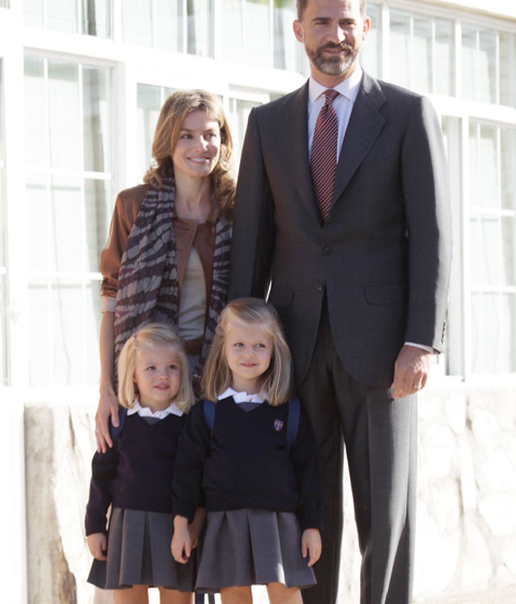 Primer día de cole (septiembre de 2010)