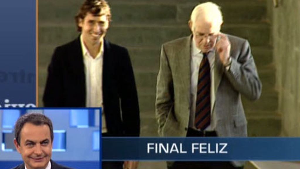 Zapatero, en Telecinco