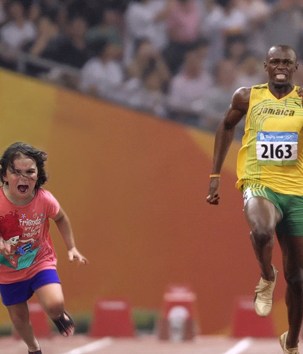 La Red parodia la huida desesperada de una niña ante un pavo real