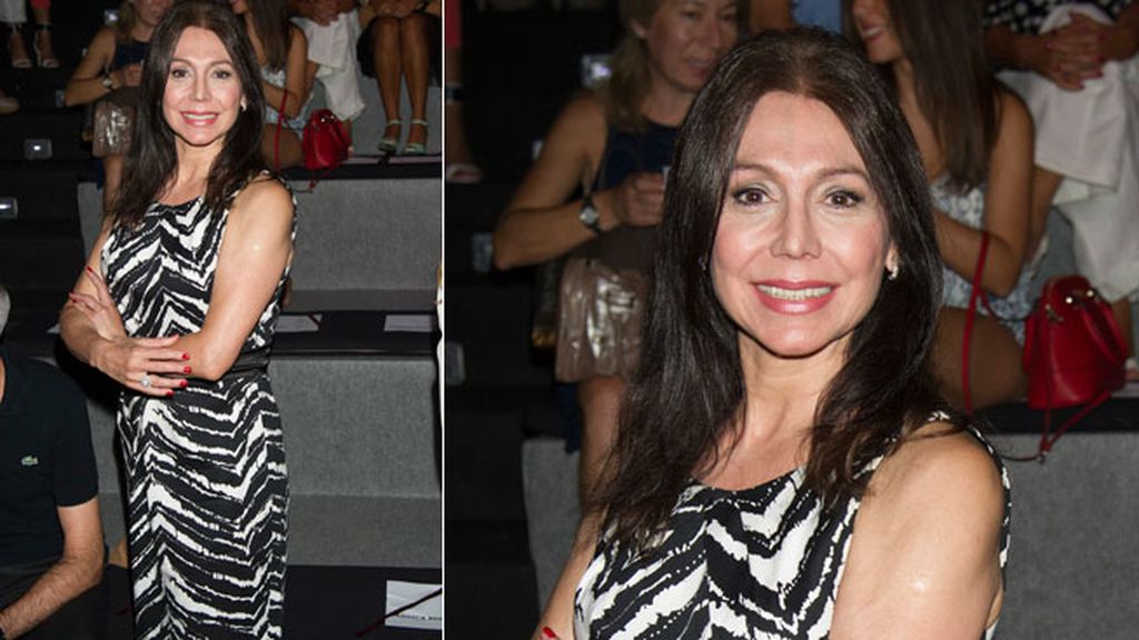 Isabel Prinz en el desfile de Devota & Lomba