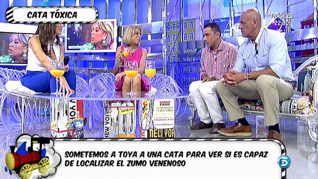 El programa recrea la historia de Toya