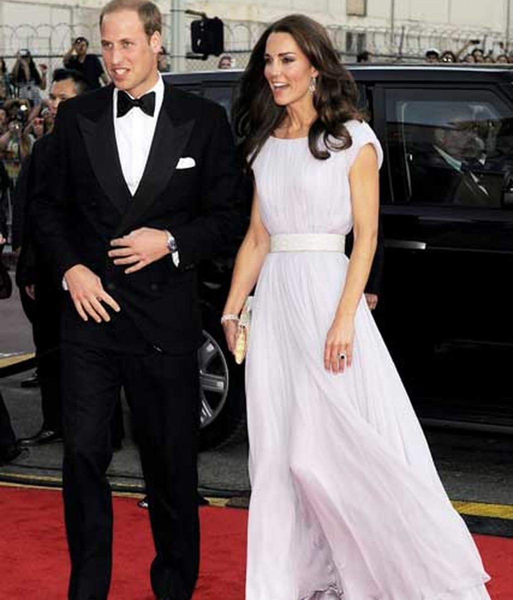 Los duques de Cambridge en la gala 'BAFTA Brits to Watch'
