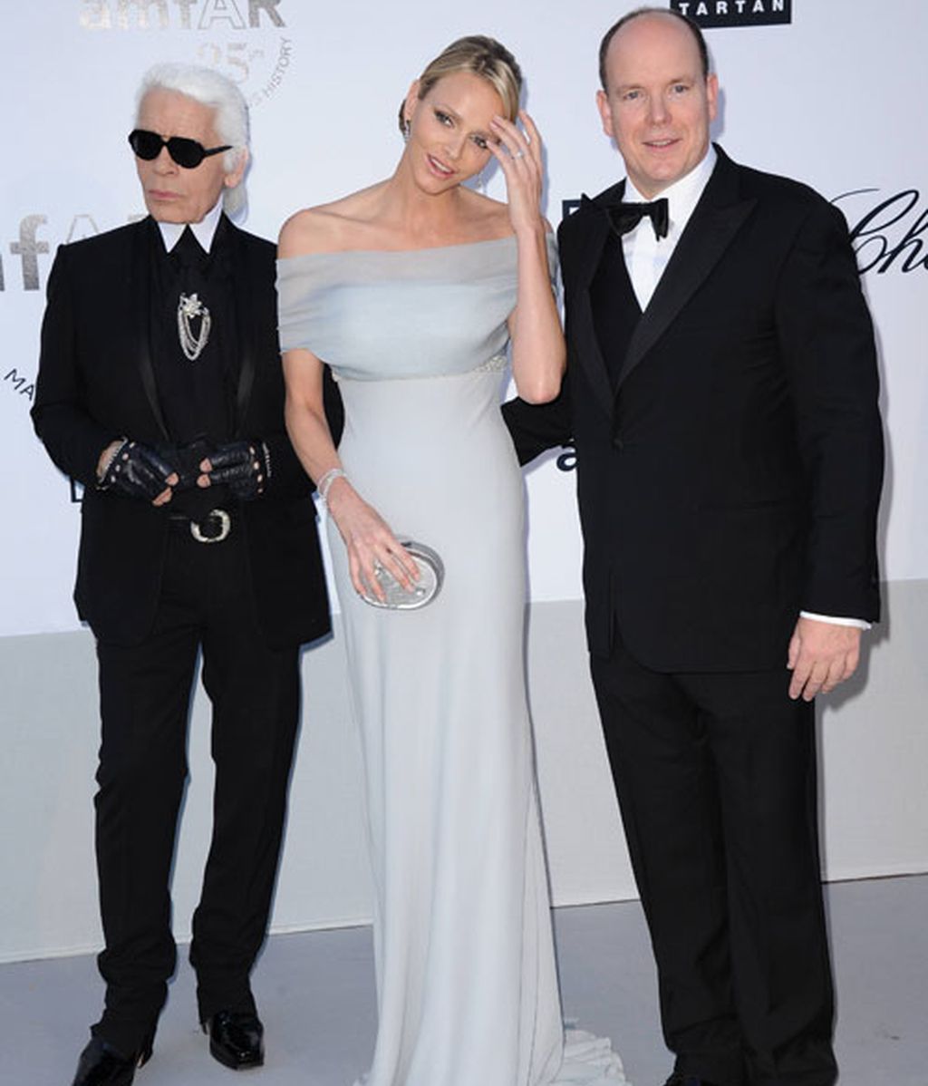 Nobles, ex nobles y actores, en la fiesta solidaria de Cannes