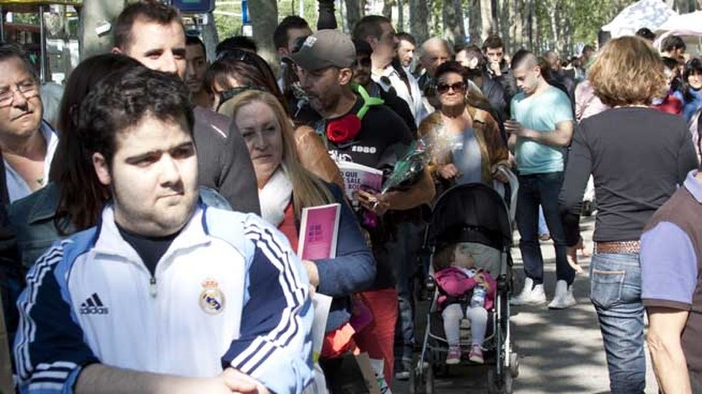 'Lo que me sale del bolo' triunfa en Sant Jordi