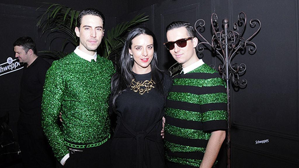 Con total look de Davidelfín posamos junto a la divina Ariadne Grant, directora de Marie Claire México y América Latina