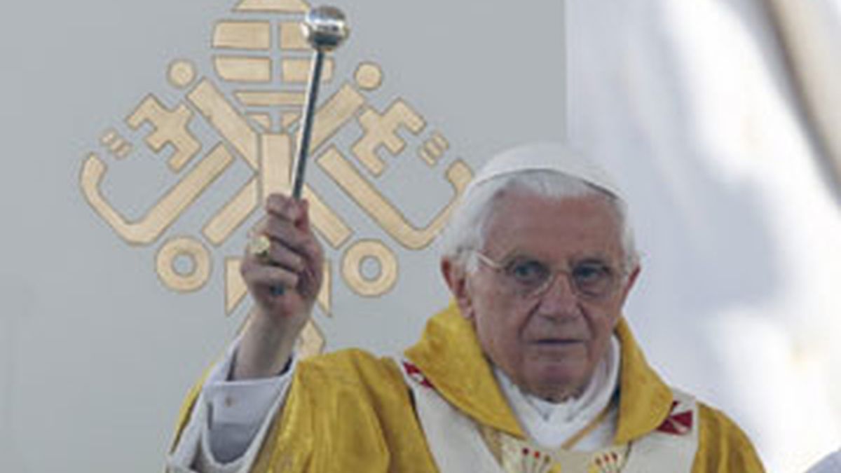 El Papa durante la misa de envío FOTO: EFE