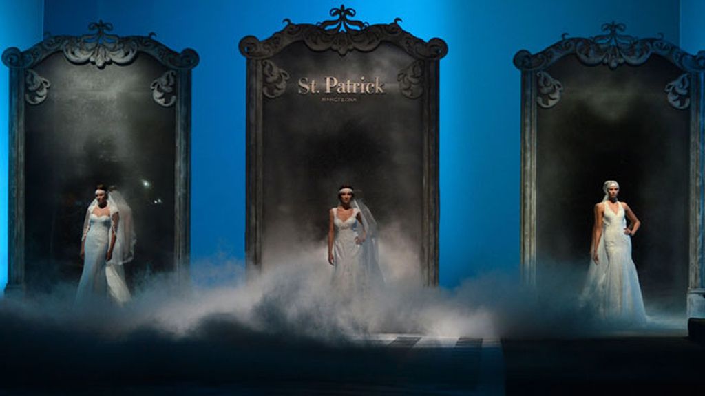 Raquel Jiménez, estrella del desfile St Patrick de Pronovias