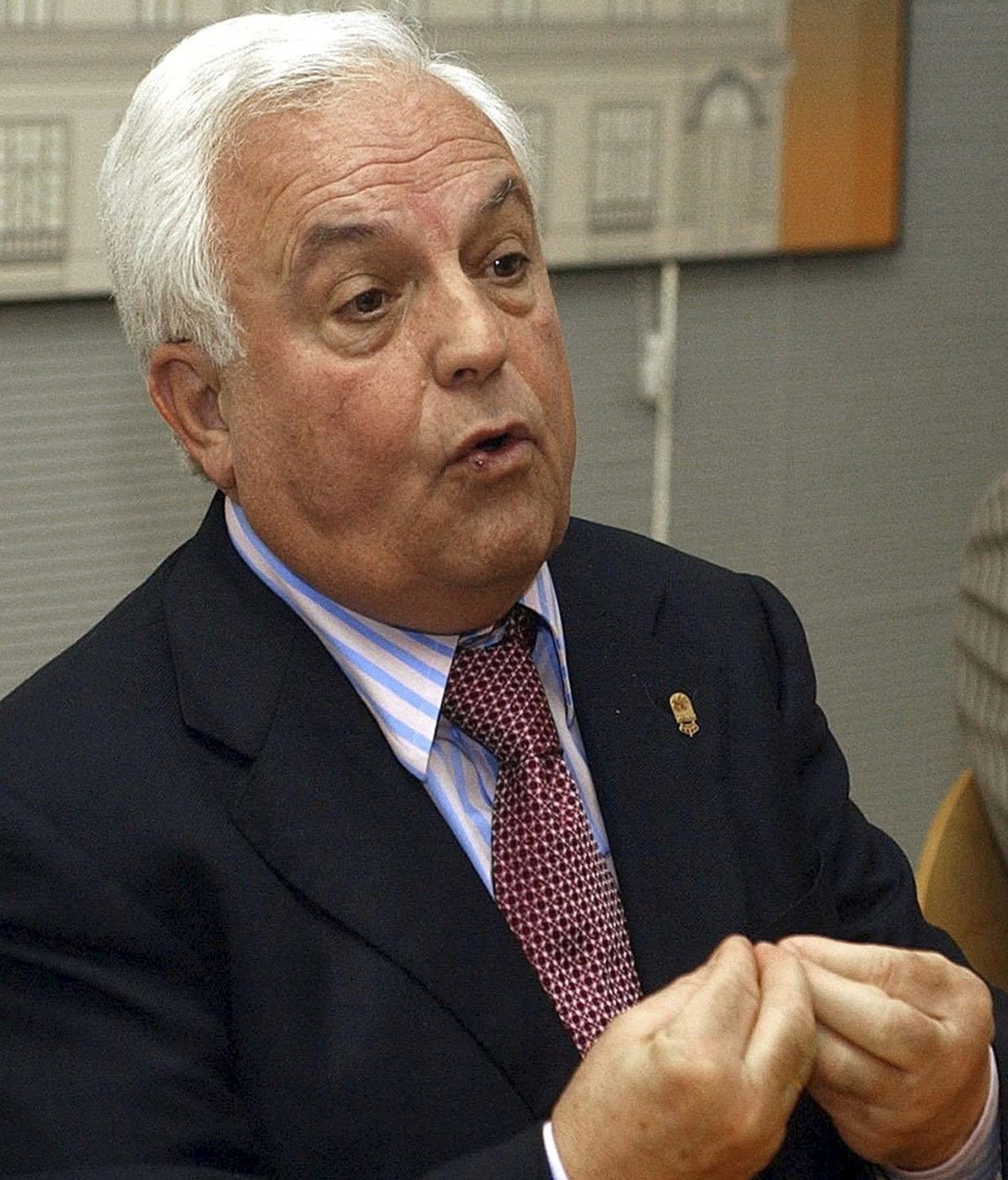 El expresidente de la Diputación y del PP de Ourense, José Luis Baltar. Foto: EFE