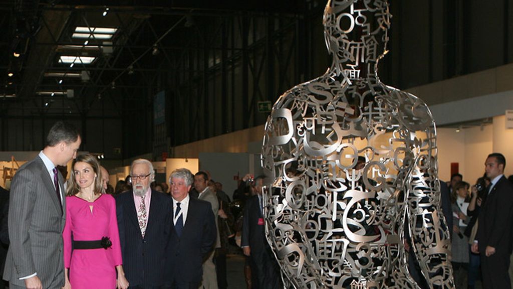 Letizia, muy poco ARCO en ARCO