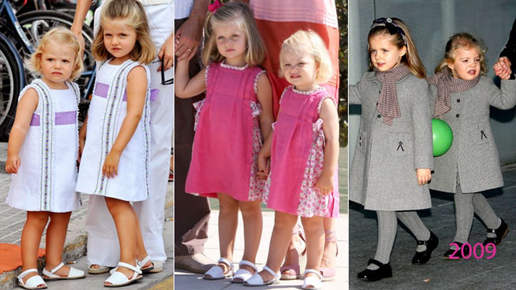 2009: Dos tallas del mismo 'outfit'