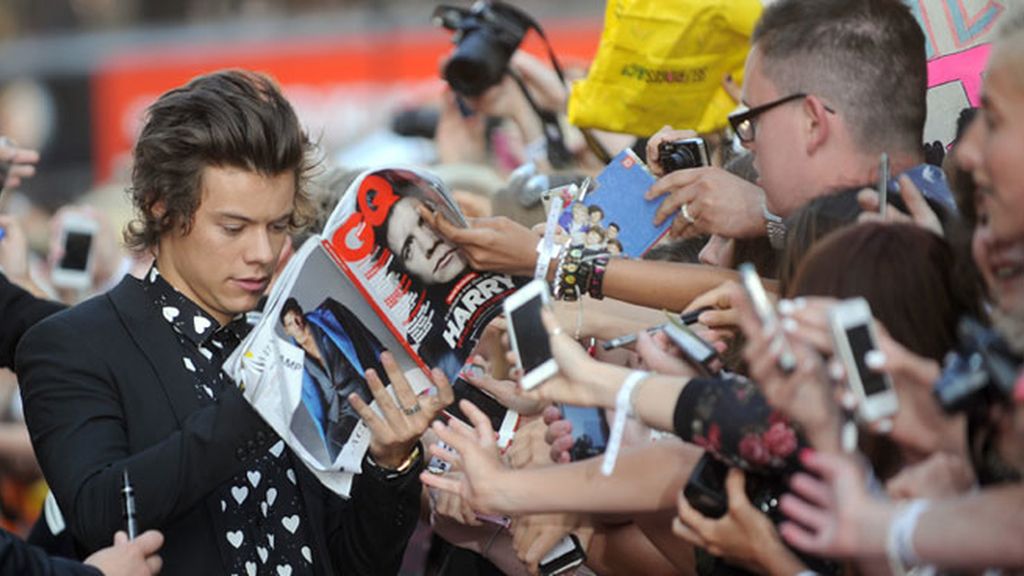One Direction en el estreno de "This is Us"
