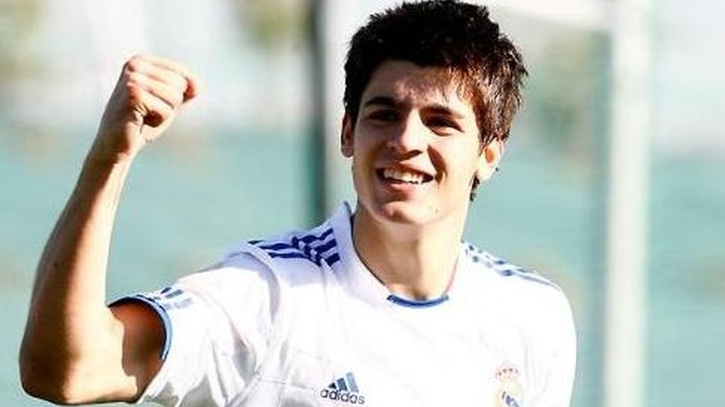 El delantero del Real Madrid-Castilla Álvaro Morata El delantero del Real Madrid-Castilla Álvaro Morata