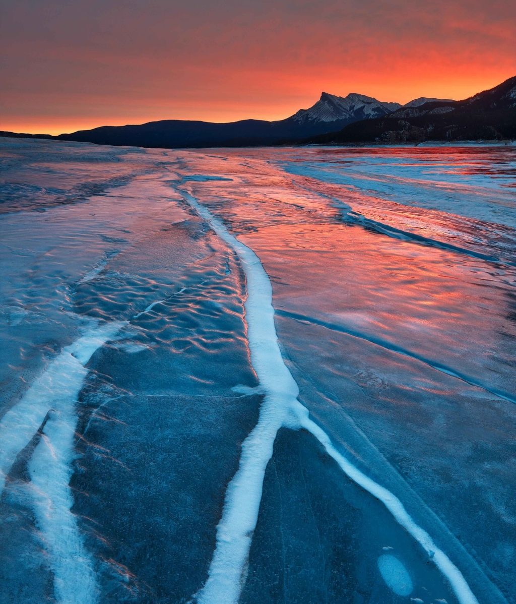 La belleza peligrosa del metano congelado