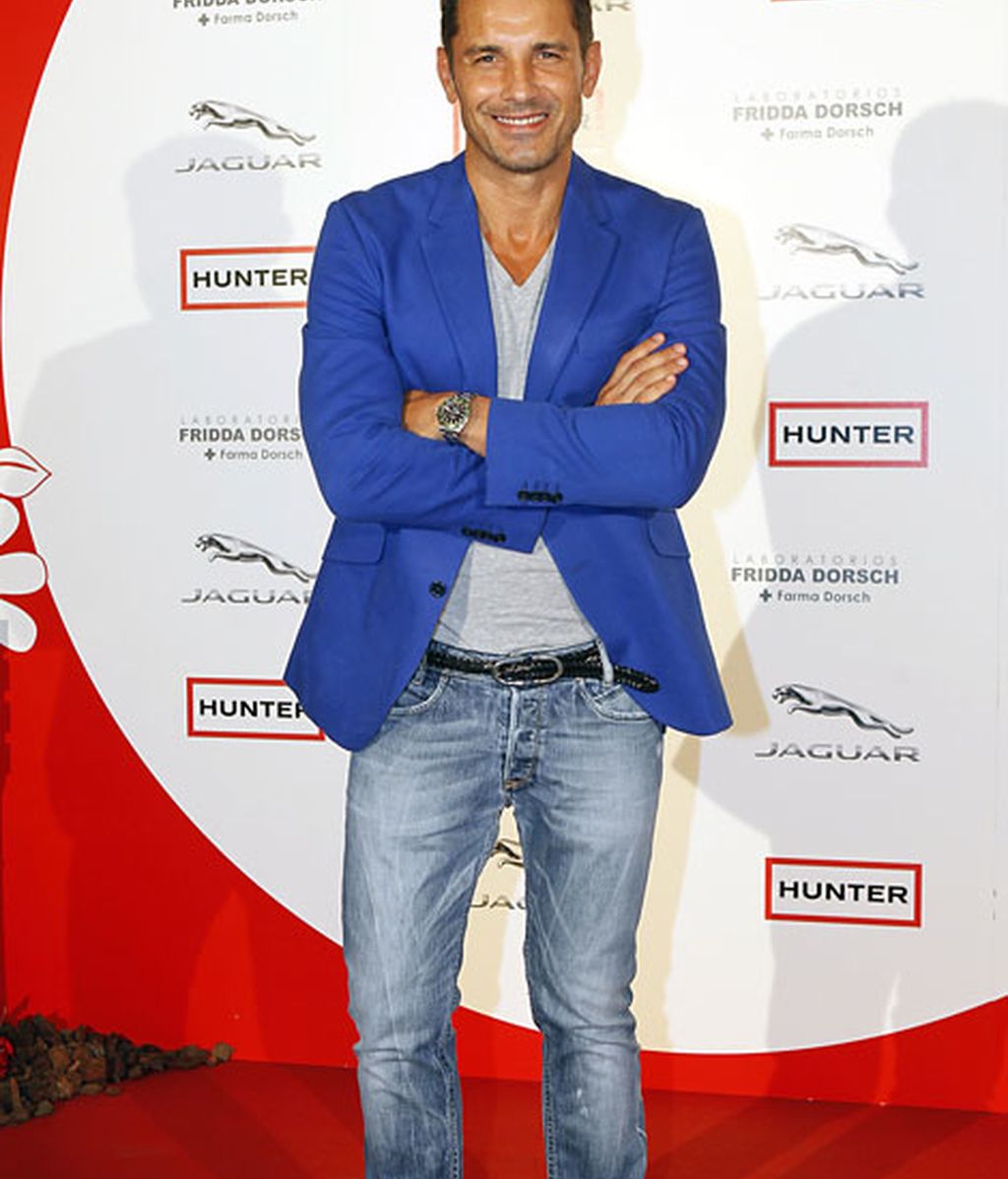 El presentador Jesús Vázquez no se perdió la fiesta