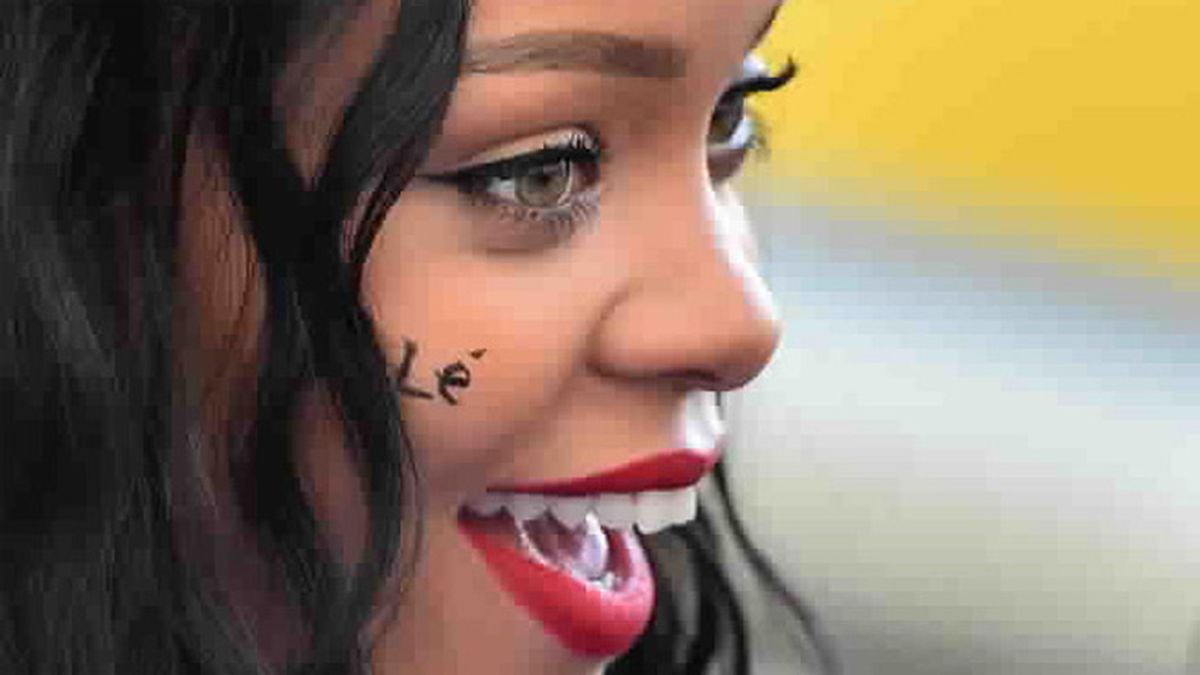 Rihanna acudió a Maracaná invitada por Pelé