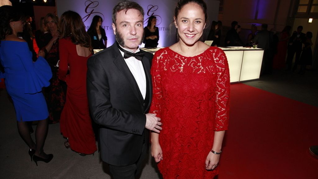 David Sánchez y Marta López, de DYP comunicación, responsables de la organización del evento