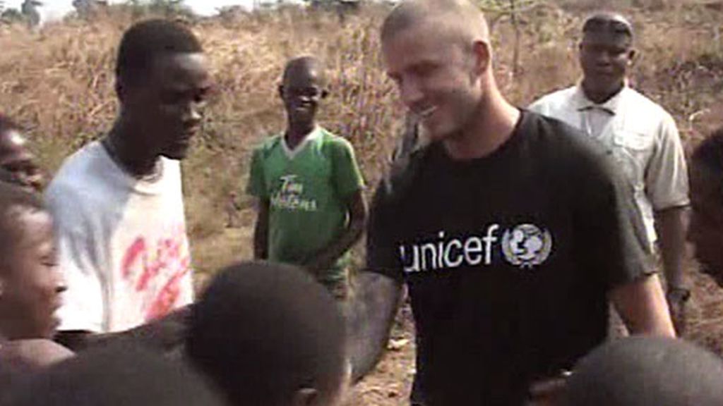La llegada de Beckham a Sierra Leona