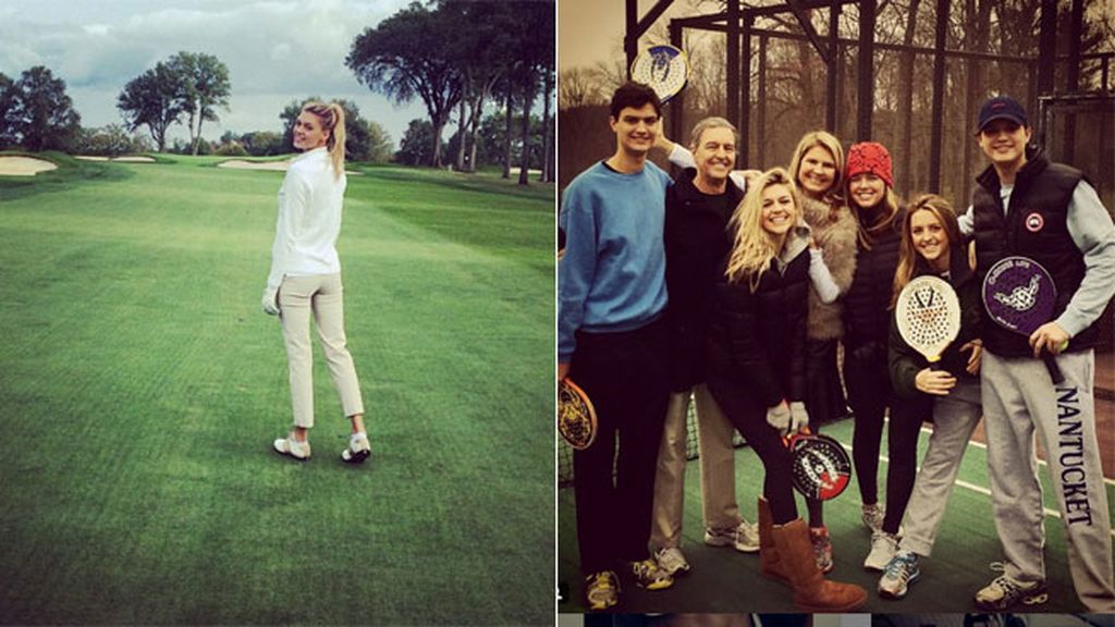 Estudió en la universidad de Georgetown y formó parte de su equipo de golf