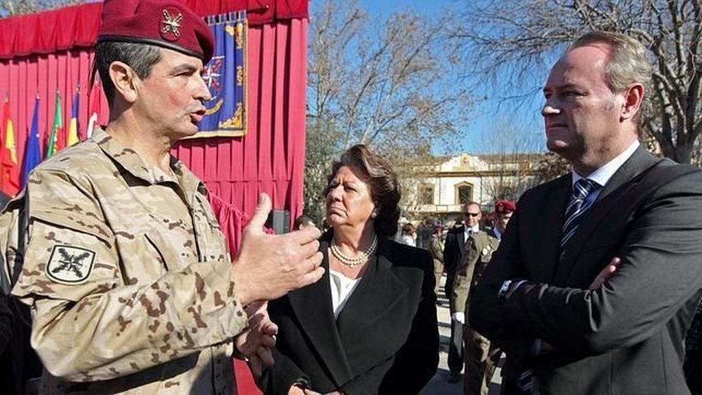 El general español Javier Cabeza Taberne