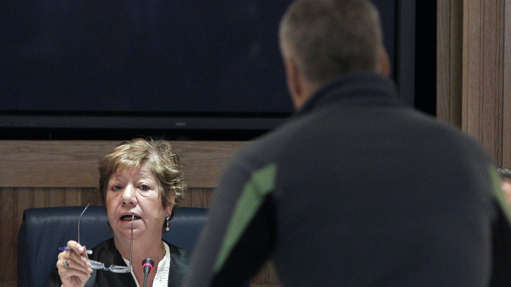 El exjefe militar de ETA Francisco Javier García Gaztelu, alias "Txapote", en la Audiencia Nacional FOTO: EFE