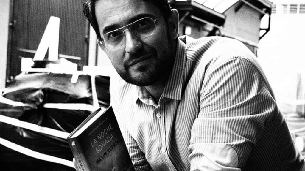 Máxim Huerta, en blanco y negro