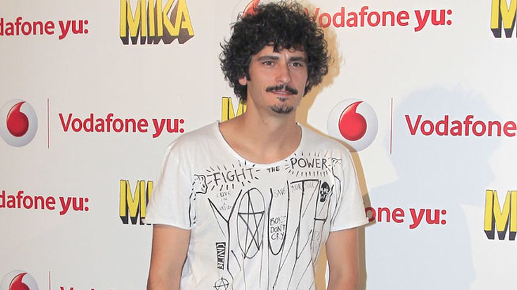 El actor Antonio Pagudo eligió una original camiseta