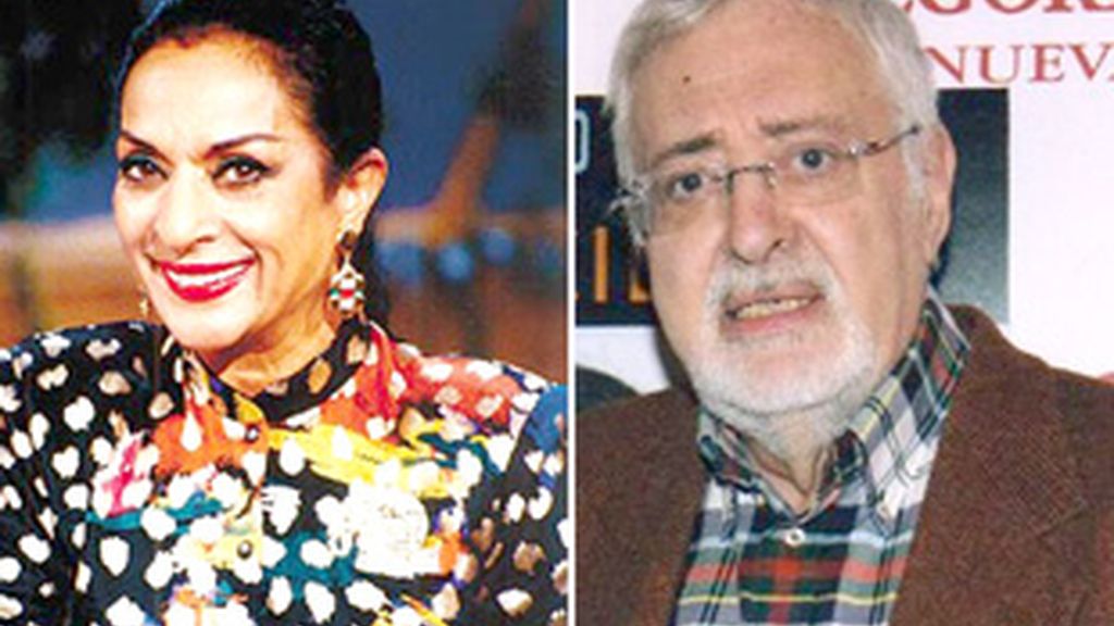 Lola Flores, 'La Faraona', y Antonio Ozores. Lola Flores, 'La Faraona', y Antonio Ozores.