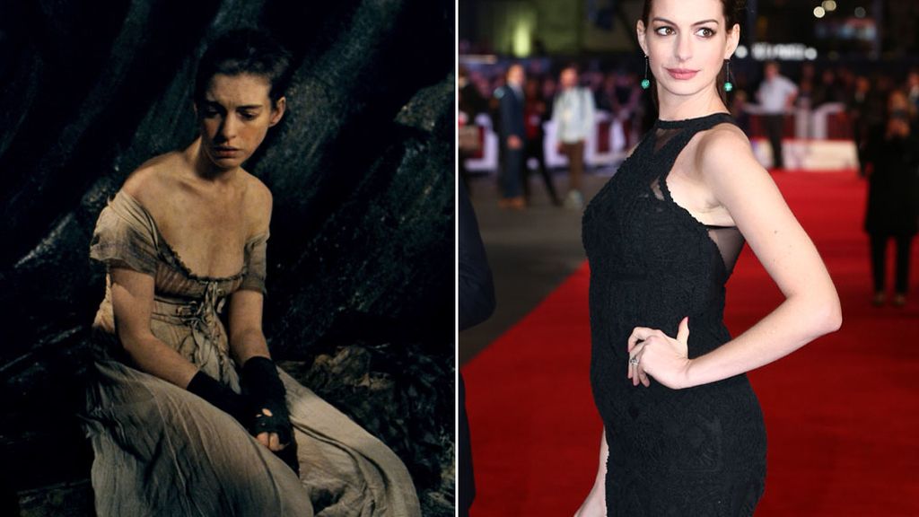 Anne Hathaway para Los Miserables