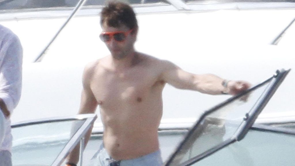 James Blunt, lobazo de mar en Formentera