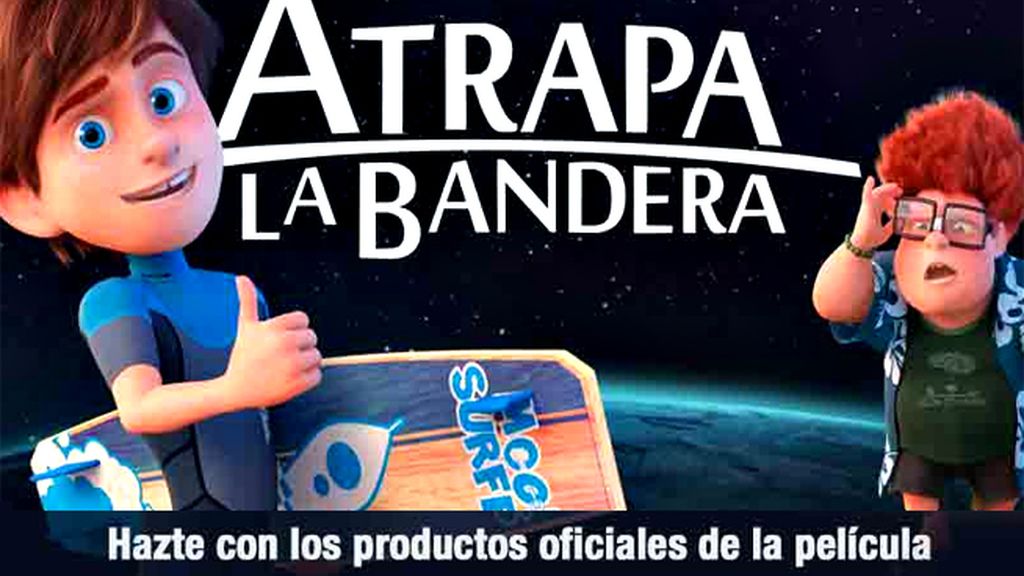 Descubre los productos oficiales de 'Atrapa la bandera', el último éxito de Taquilla