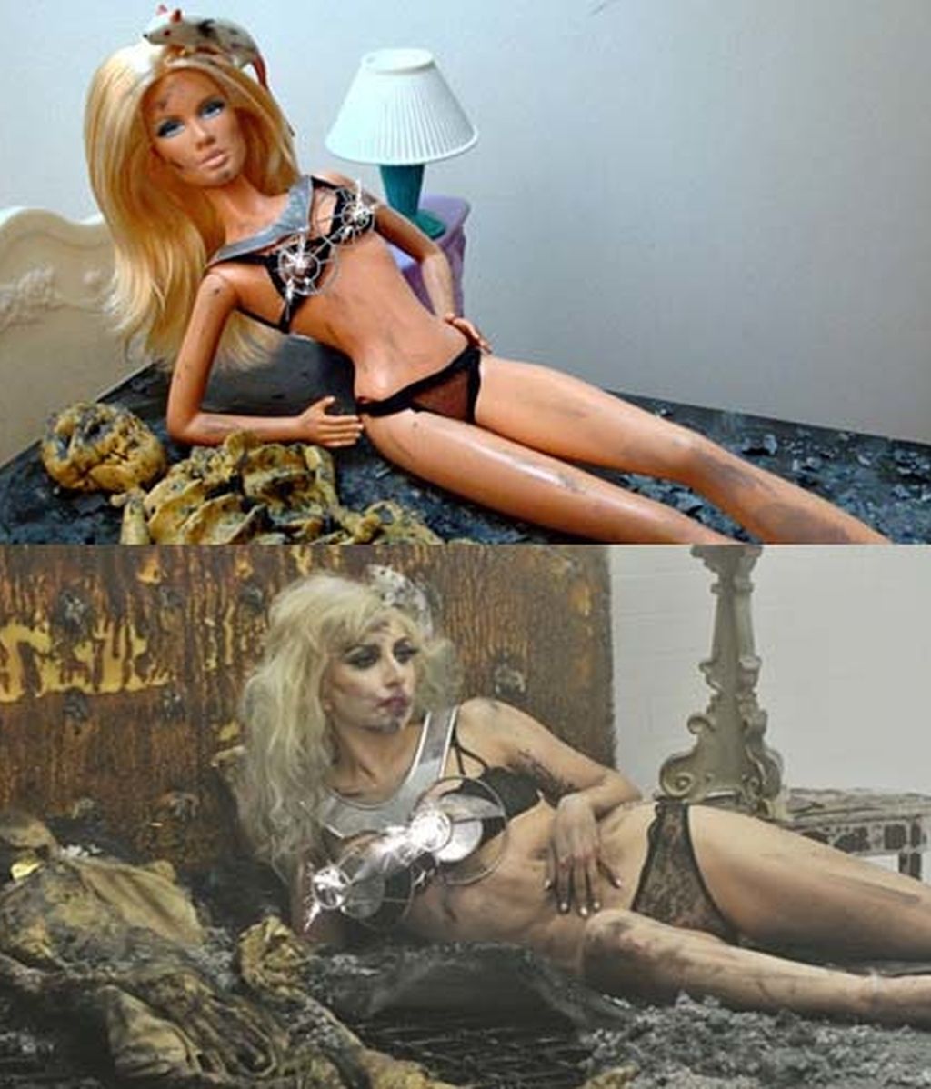 Lady Gaga se convierte en Barbie