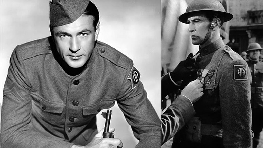 El mítico galán, Gary Cooper, en 'El sargento York'