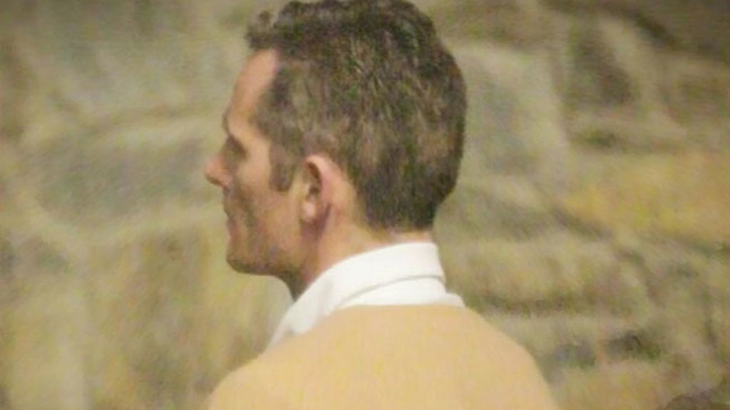 Urdangarin en misa
