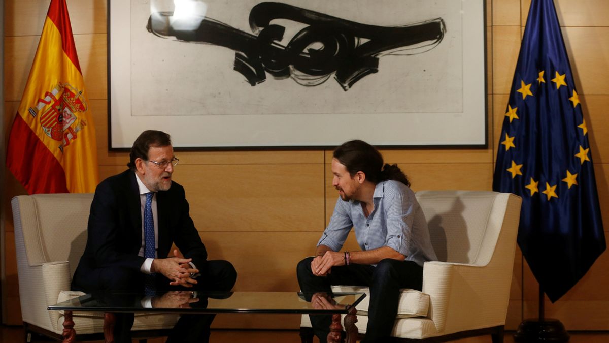 Rajoy traslada a Iglesias la "imperiosa necesidad" de evitar otras elecciones