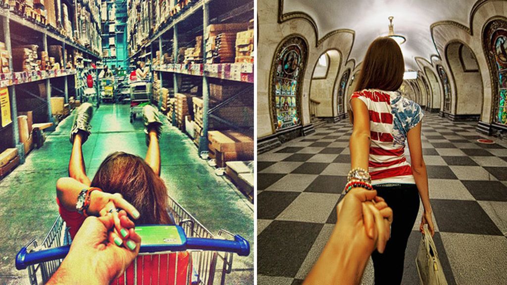 La mano de Osmann y la espalda de Nataly