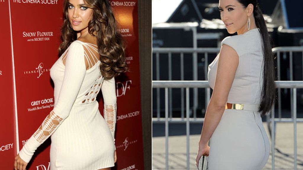 Irina Shayk y Kim Kardashian